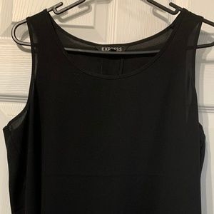 TANK TOP EXPRESS M BLACK SLEEVLESS,